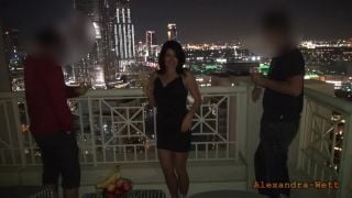 M@nyV1ds - Alexandra Wett - Public in Dubai