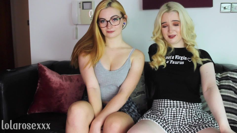 free online video 25 Lolarosexxx – Upskirt JOI from Your Stepsisters - girl girl - femdom porn free fetish