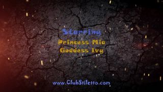 free porn video 47 Club Stiletto – Princess Mia and Goddess Ivy – Scissor Sisters on femdom porn latex fetish