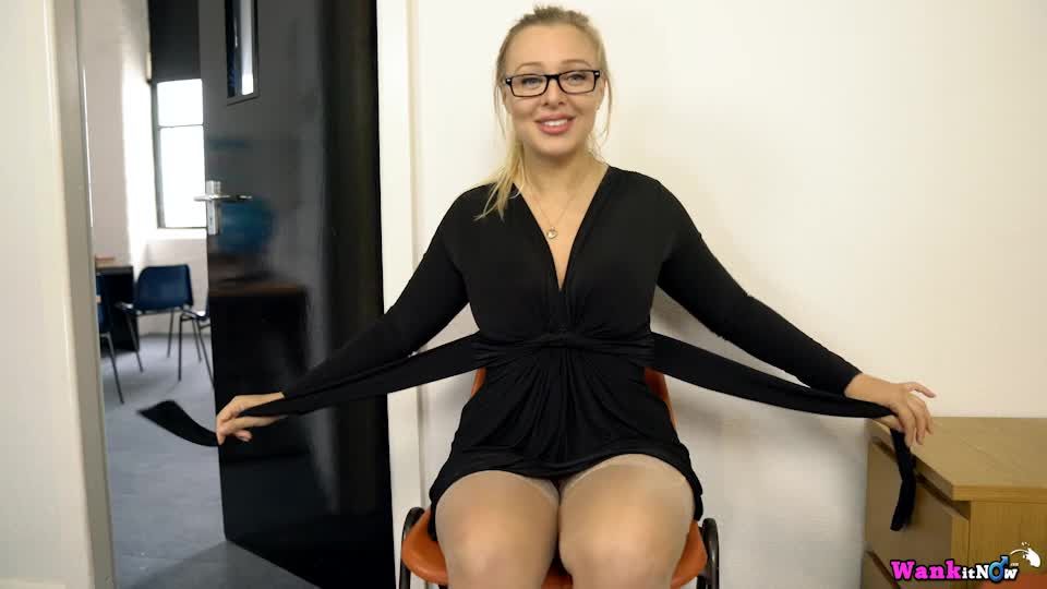 Wankitnow - Beth “Hard In Class” JOI!