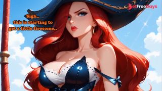 Miss Fortune busts your balls cause of losers queue - HENTAI JOI CBT,Impact Play, Feet, Femdom