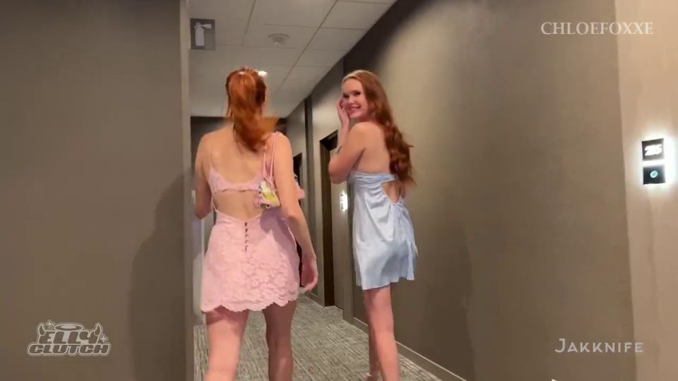 Redheads Get Banged By 2 Strangers In Hotel 720p