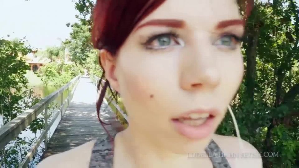 free online video 18 giantess girl fetish big tits porn | Ludella Hahn – Public Park Timestop: Freezing the Jogger | big tits