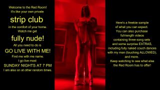 MissIllusions - Red Room Private Strip Club