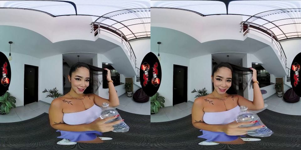 VRLatina  Cute Big Tit Latina Passionate Sex VR