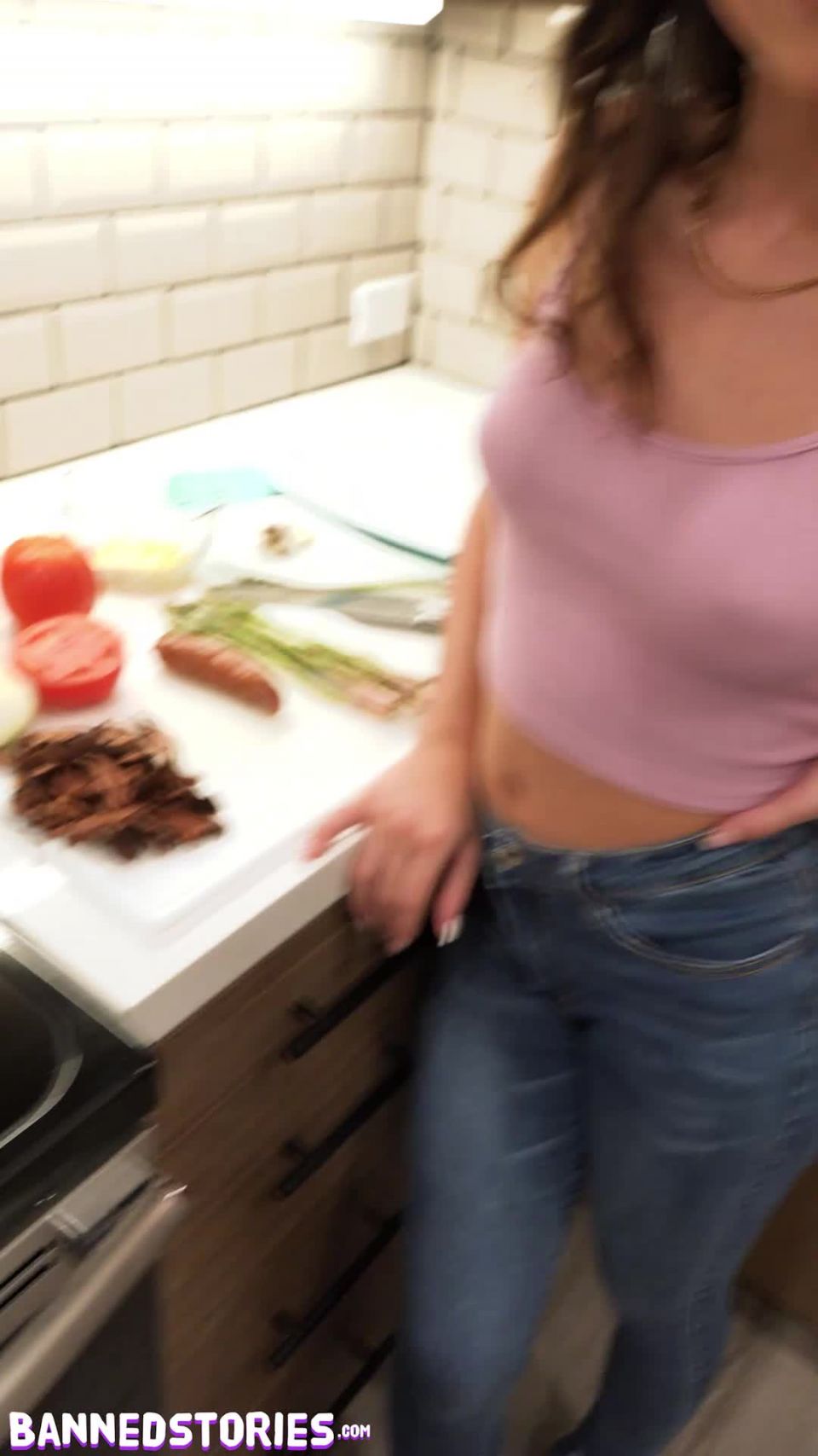 KR1Kylie Rocket - [BannedStories] - Teen Cook Babe KYLIE ROCKET Flogs Your Sausage - 04 12 2020