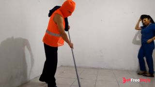 [GetFreeDays.com] Nurse flirts with the street sweeper and offers him a delicious blowjob Adult Video January 2023