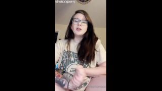 alicecottonsox  alicecottonsox leaks Alicecottonsox Rides Dildo in Fat Pussy Onlyfans  Tape