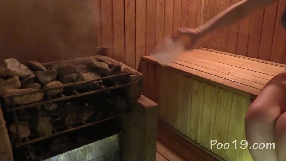 porn clip 11 Poo19 – MilanaSmelly – Alive toilet for sauna – Smearing, Defecation on femdom porn femdom home