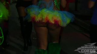 Fantasy Fest Live 2018 Week Street Festival Girls Flashing Boobs Pussy And Body Paint Public!