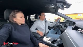 [GetFreeDays.com] Fucked in The Backseat of an Audi Q8 on a Public Parking Lot  Maya Mack Sex Stream December 2022