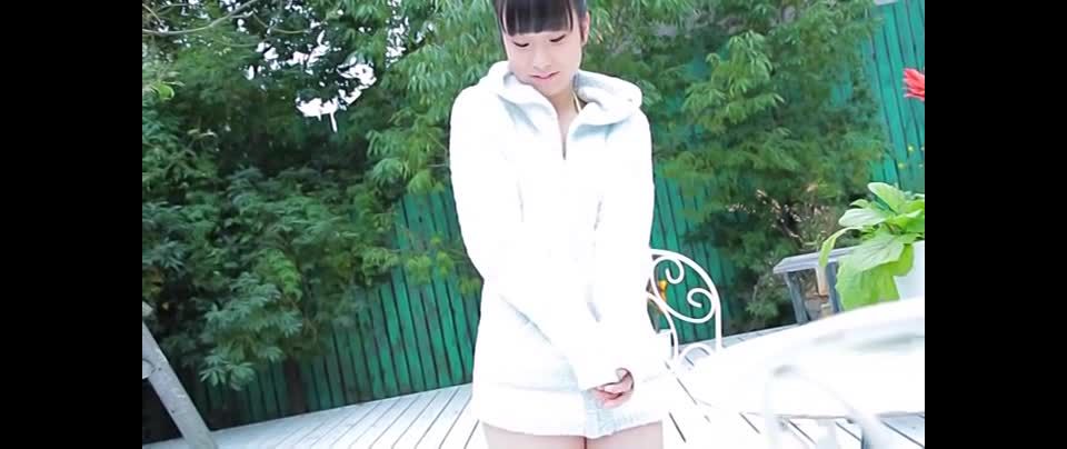 Mizuki sultry Asian teen is a cock tease  outdoors