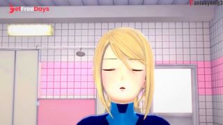 Samus Aran on bikini BJ sex  Metroid  Full and POV on patreon Fantasyking3