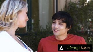 MOMMY'S BOY  Lonely Stepmom Rachael Cavalli Teases Her Stepson With Her 