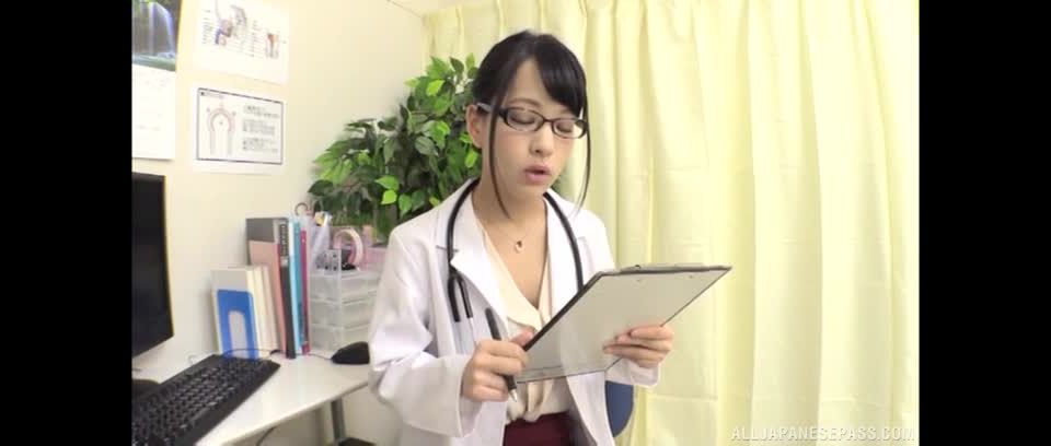 Awesome Naughty nurse Abe Mikako makes a dude cum on her Video Online International!