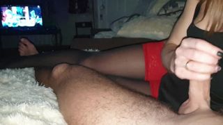 New_Year_blowjob_and_cum_mouth