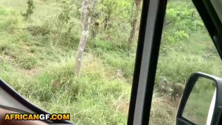 6290 Nympho African Girlfriend Sucks My White Cock After    