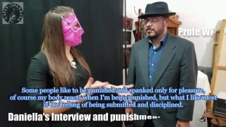 clip 13 LatinSpanking – Daniellas Interview And Punishment | latinspanking | femdom porn smoking fetish blowjob