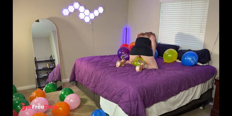 [GetFreeDays.com] My cuck had an obsession for balloons so I teased him Sex Clip May 2023