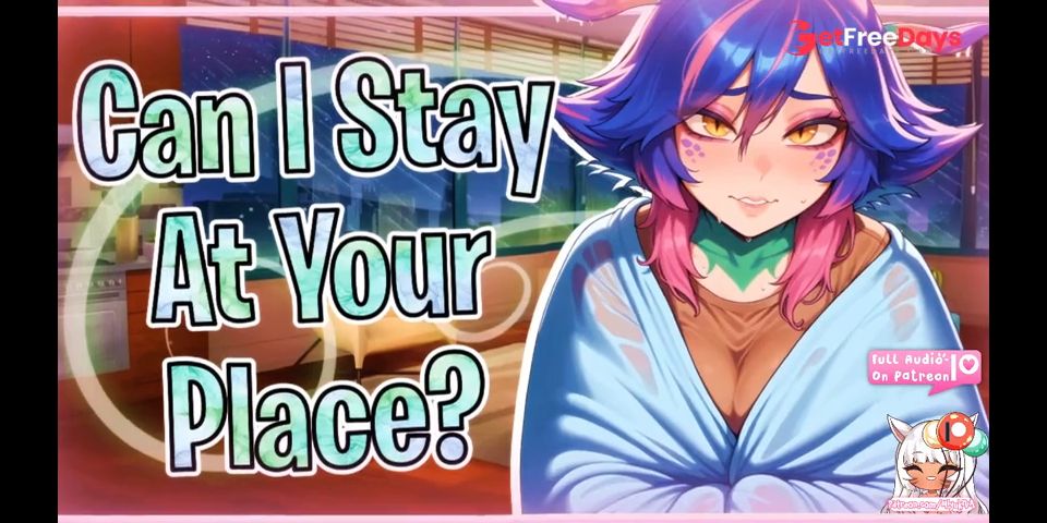 F4M Cute Chameleon Girl Got Caught in the Rain and Needs Your Body to Warm Up Lewd ASMR