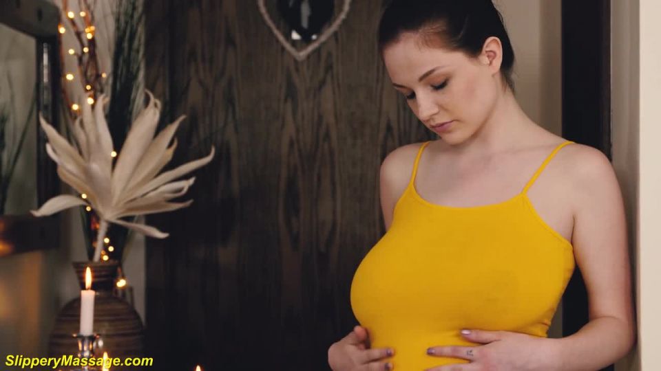 Pregnant Princess Angel fingering her slippery pussy Pregnant!