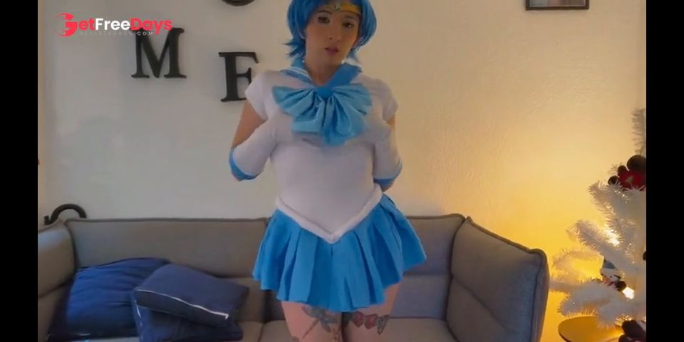 [GetFreeDays.com] Beautiful teen is so hot that she masturbates with the pillow Sailor Mercury- Candy Camille Adult Leak February 2023