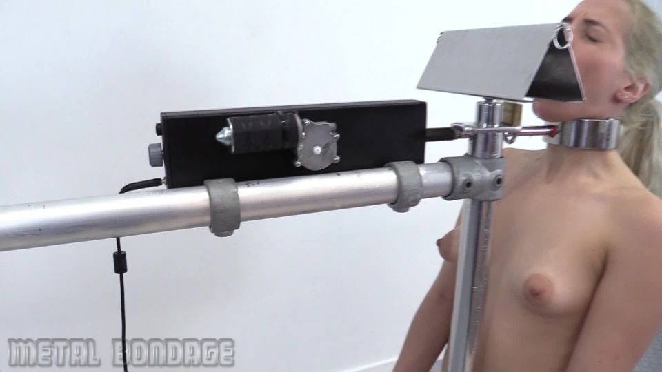 online clip 48 Metal Bondage – Liz versus the Blowjob Machine - metal bondage - blowjob porn hot blowjob young