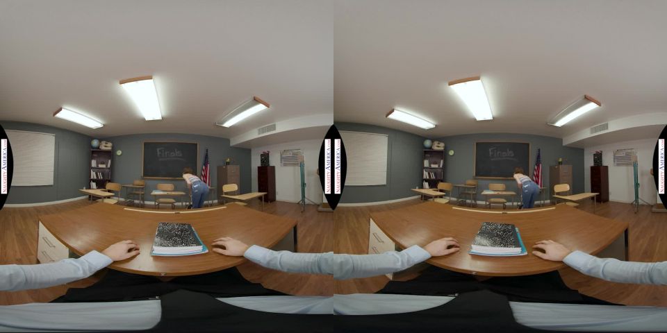 College Girl - Naughty America VR - Breezy Bri - Classroom