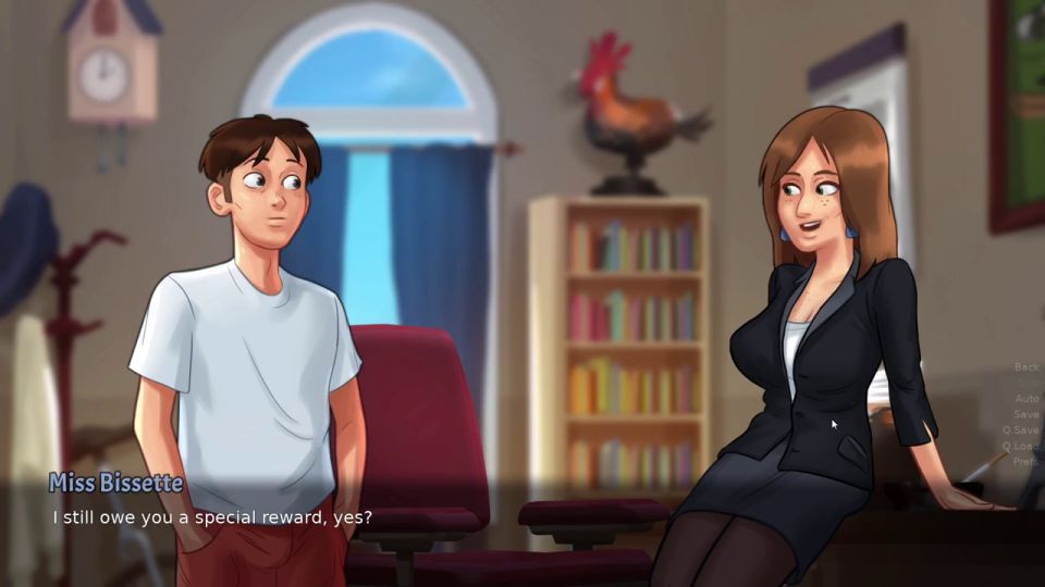New XXX Games - He Fucked with His French Teacher (18 ) - Summertime Saga New Update