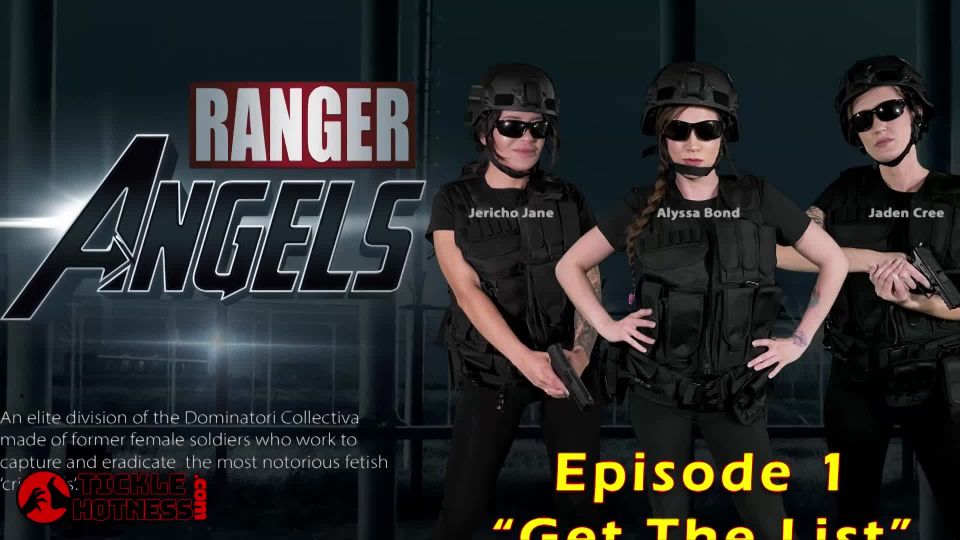 ShyAndWildTickling – Ranger Angels – Part 1A – Alyssa Bond Tickling!