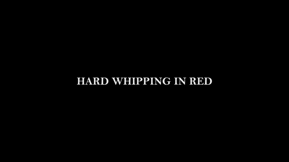 online xxx clip 31 SadoLadiesFemdomClips: Mistress Akella - Hard Whipping In Red on femdom porn bdsm hd online