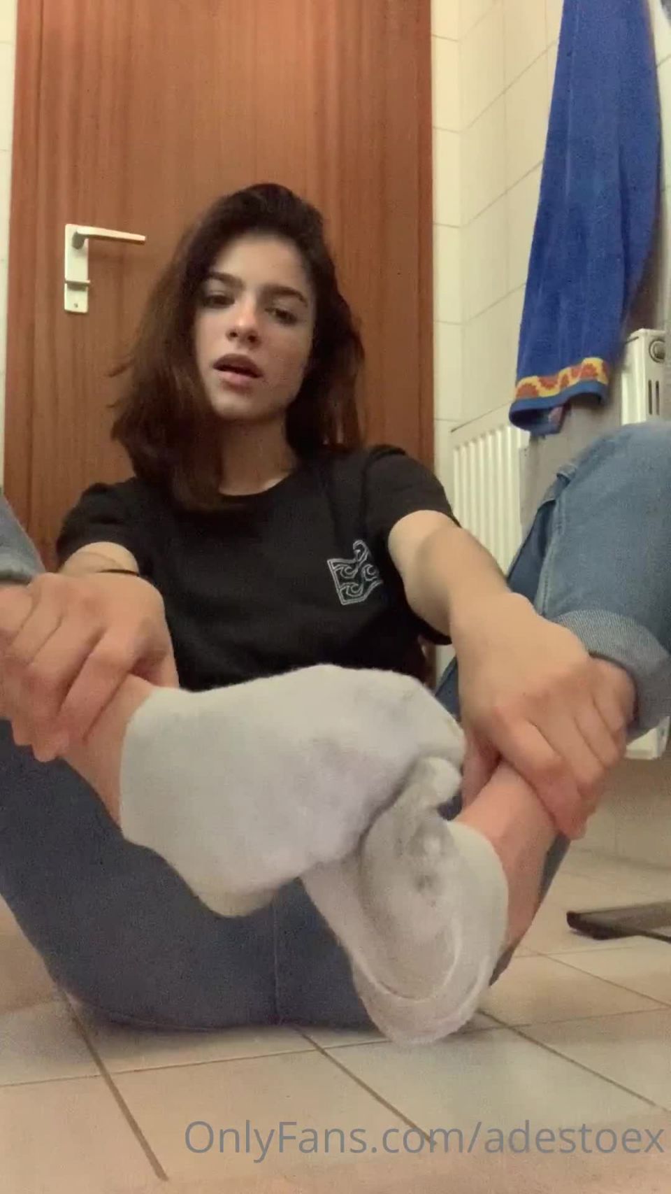 free xxx video 30 adestoex 27-06-2020 Teasing you with my dirty socks on feet porn young feet fetish