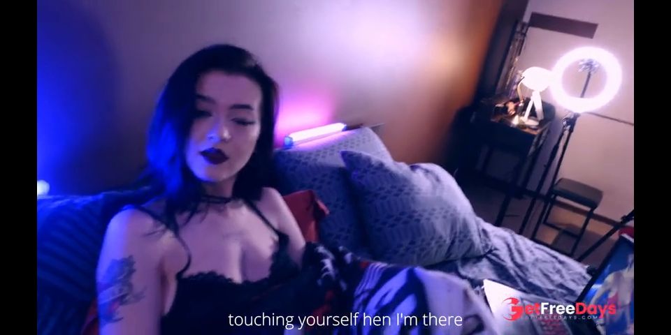 [GetFreeDays.com] Pale skin GOTH GIRL caught fingering herself Porn Film October 2022