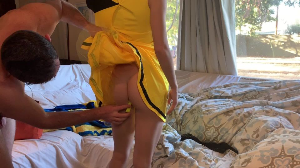 Hannah Hawthorne Perforando mi culo para grandes fans de la corrida (Porno de Amateur)