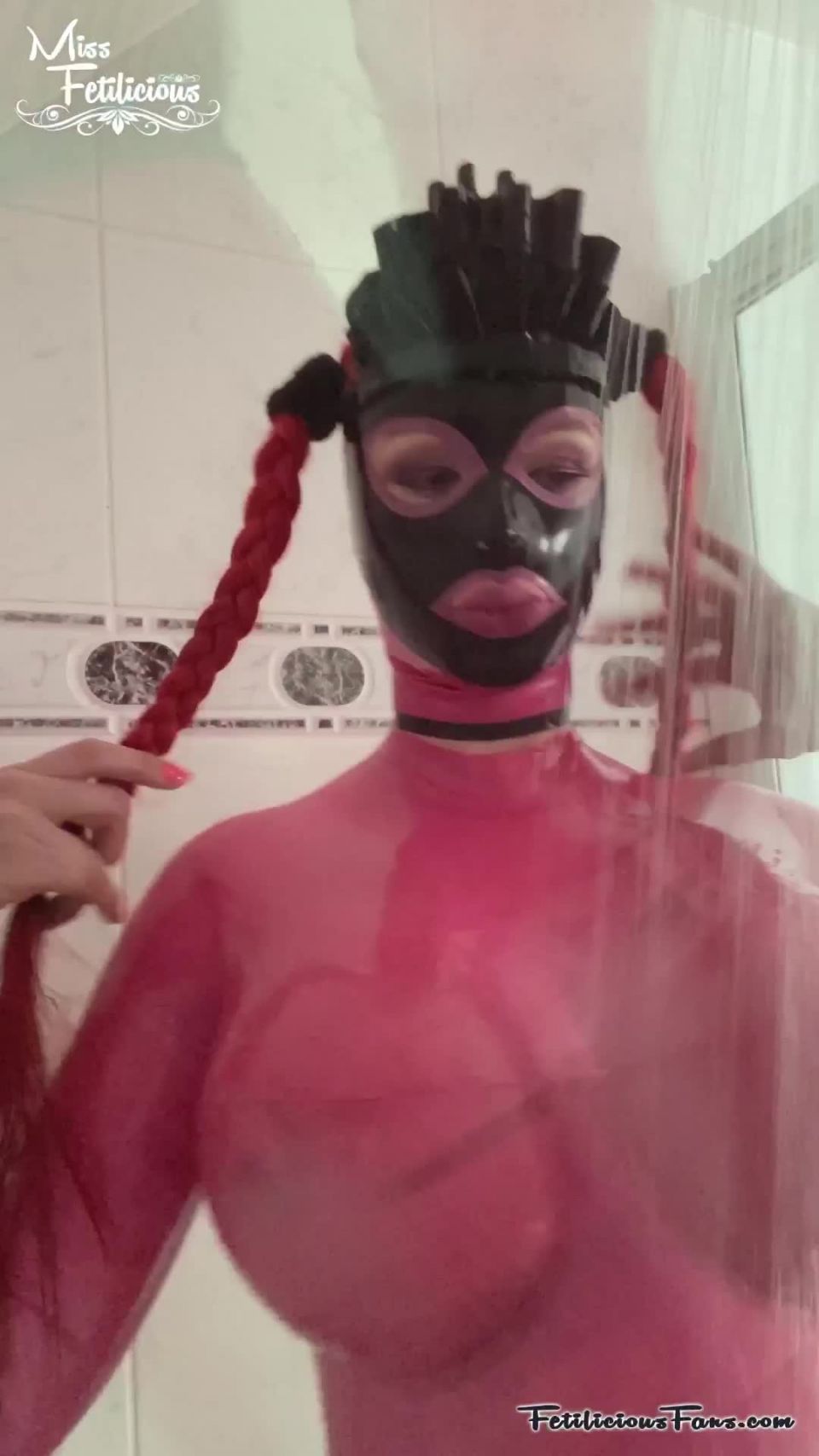 FetiliciousFans SiteRipPt 2Rubberdoll in the Shower