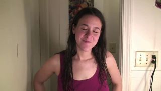 Sarah Gregoryspanked in shower full