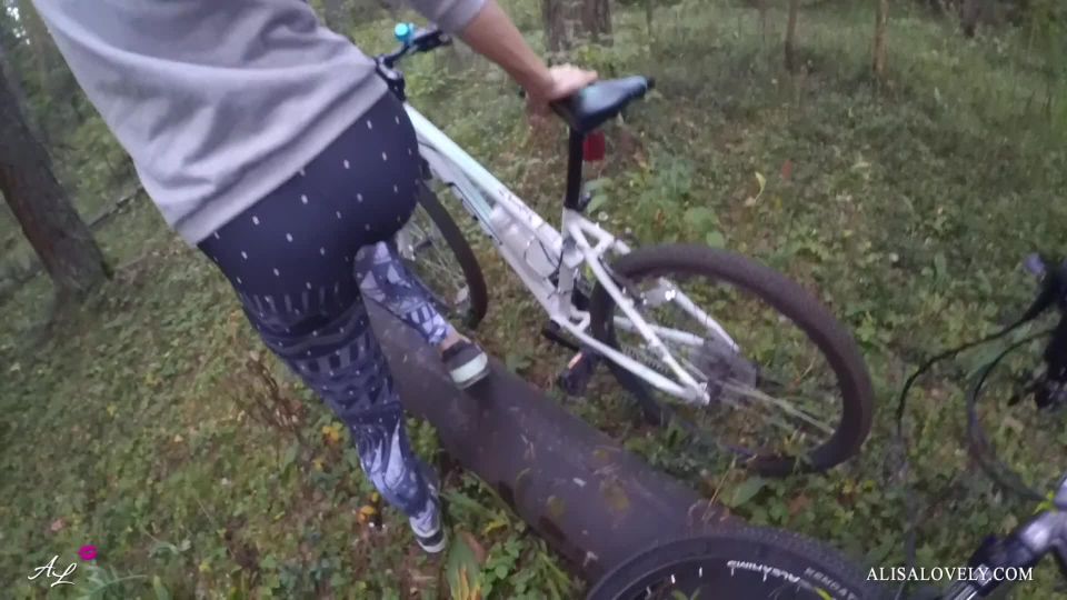 Cum to Mouth - Blowjob for my BF in Bike Park! | blowjob | blowjob porn 