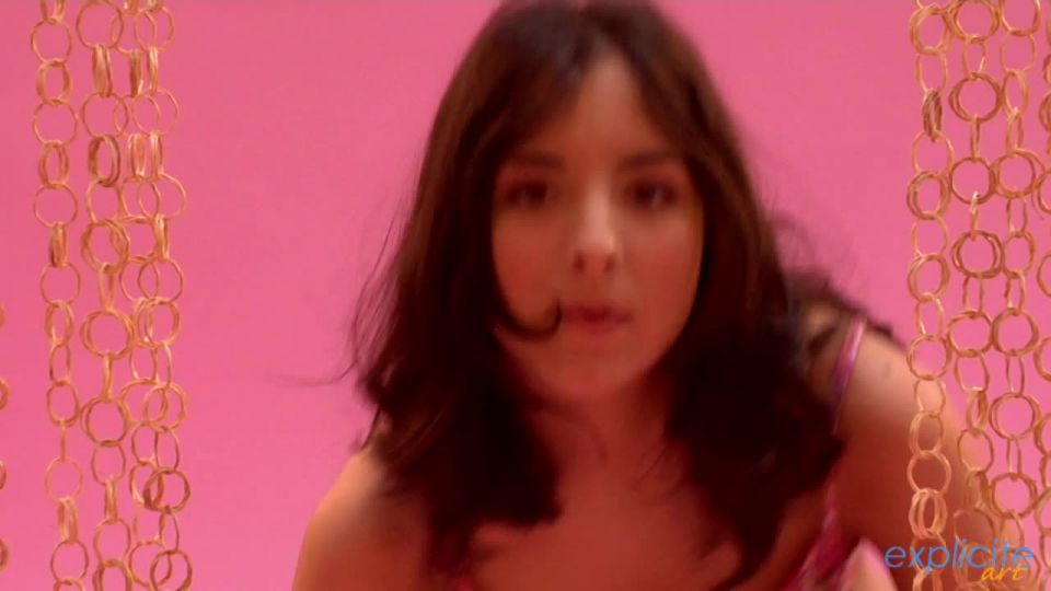 Erotic solo video of French adorable teen Faustine  Karel.