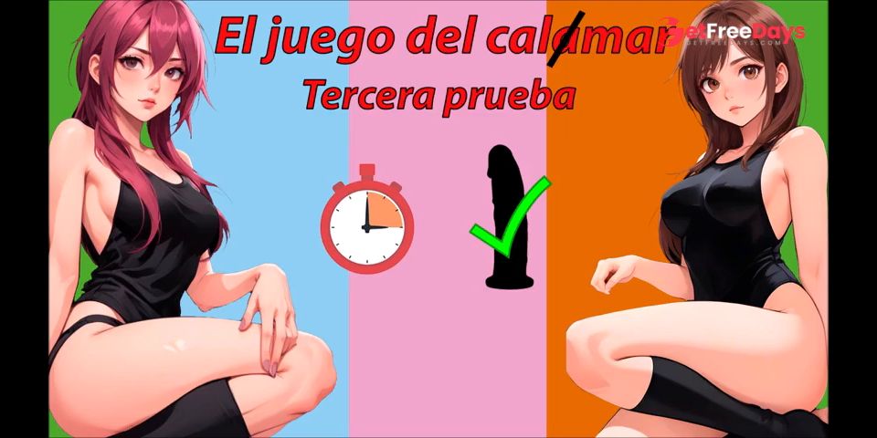 [GetFreeDays.com] Tercera prueba para masturbarse. El juego del calmar. JOI Roleplay. Sex Leak July 2023