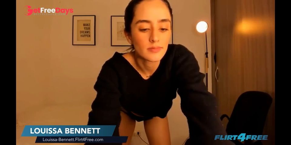 [GetFreeDays.com] Louissa Bennett on Flirt4Free - Slim Inked Brunette Shows Close Up Of Her Sweet Slit Porn Stream February 2023