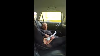 naughty car drive Femdom!