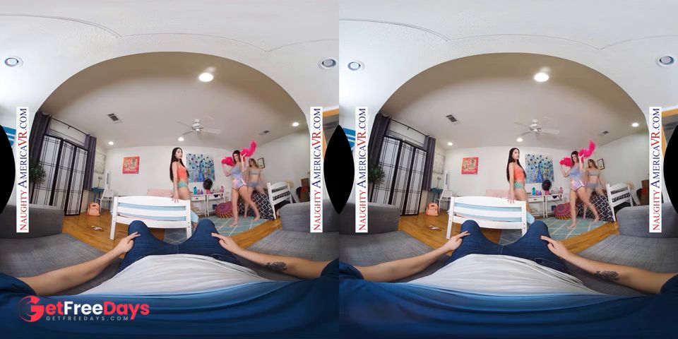 Super Hot Cutties Alex Coal, Kenzie Madison, and Michele James Have Nothing Do But Share Your Cock For Spring Break - Juliana Grandi