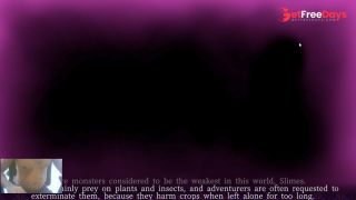 LESBIAN FUTANARI GIRL FUCKING A SLIME - MAGE KANADE FUTANARI DUNGEON