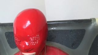 dlrrs-107 - Red Rubber Girl 3D Vacuum Vacuum Torture