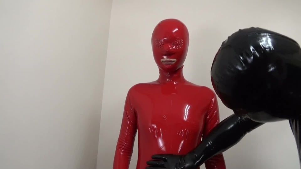 dlrrs-107 - Red Rubber Girl 3D Vacuum Vacuum Torture