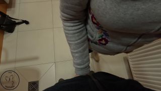 I Fuck A Young Student For Money In A Public Toilet