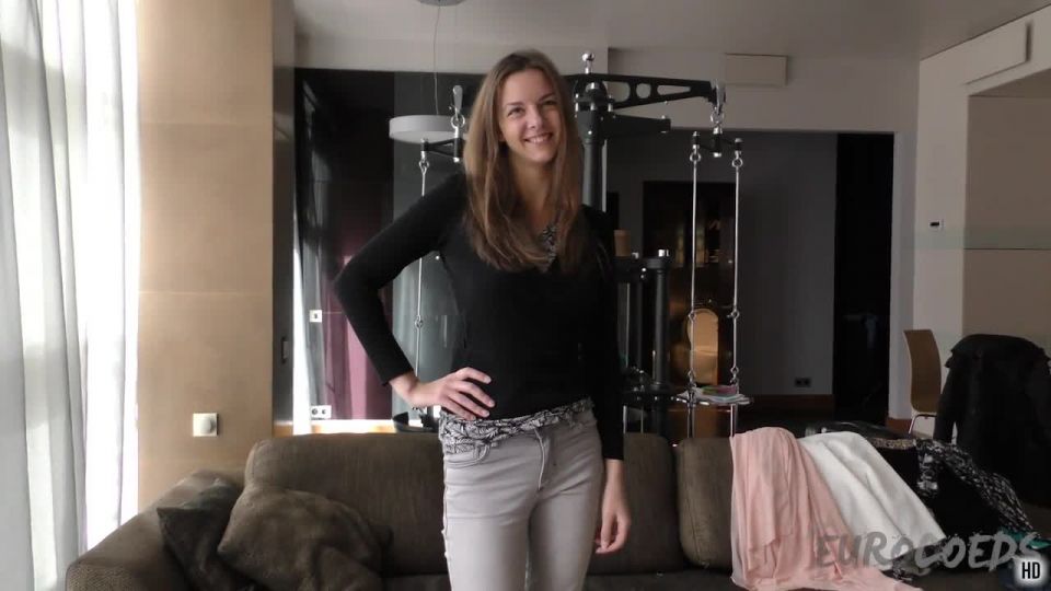 EuroCoeds 111816 21yo virgin rebeka introduction perfect tits and pussy