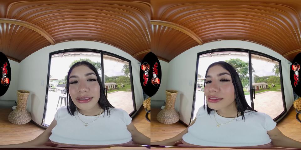 VRLatina  Stunning Petite Latina Super Tight Pussy Fucking VR