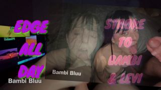 Bambi Bluu - hot gooner compilation from real amateur couple no music bambi bluu levi bluu - Amateur