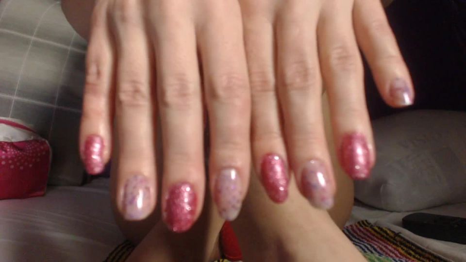M@nyV1ds - PregnantMiodelka - Feet and nails - new manicure